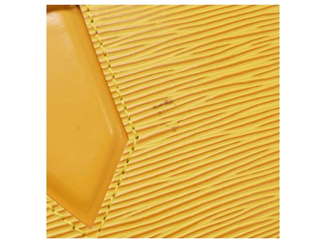 Borsa Epi Louis Vuitton Giallo - vista 4