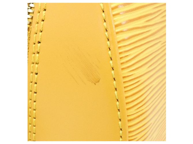 Borsa Epi Louis Vuitton Giallo - vista 5