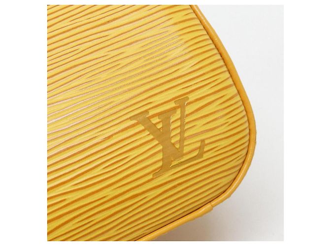 Borsa Epi Louis Vuitton Giallo - vista 7