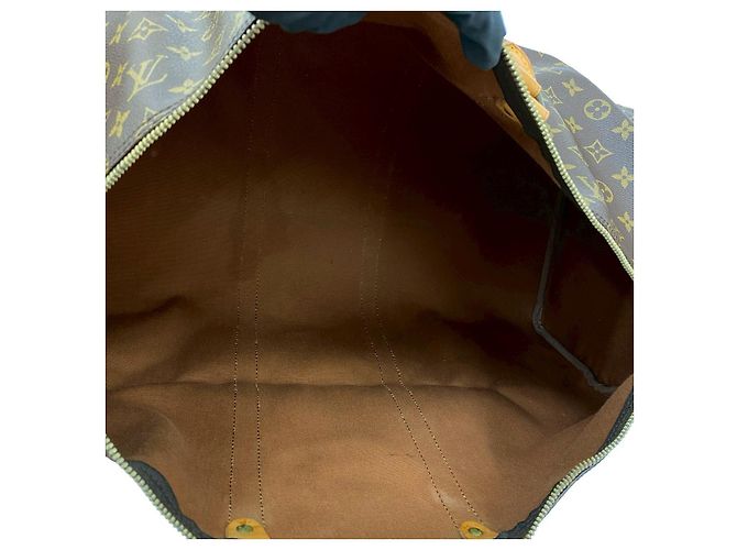 Borsa Boston Monogram Speedy Louis Vuitton Marrone - vista 10