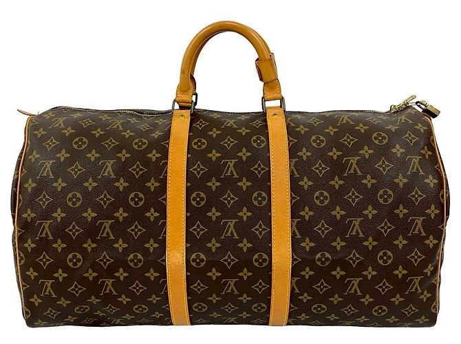 Borsa Boston Monogram Speedy Louis Vuitton Marrone - vista 4