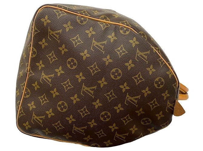 Borsa Boston Monogram Speedy Louis Vuitton Marrone - vista 7