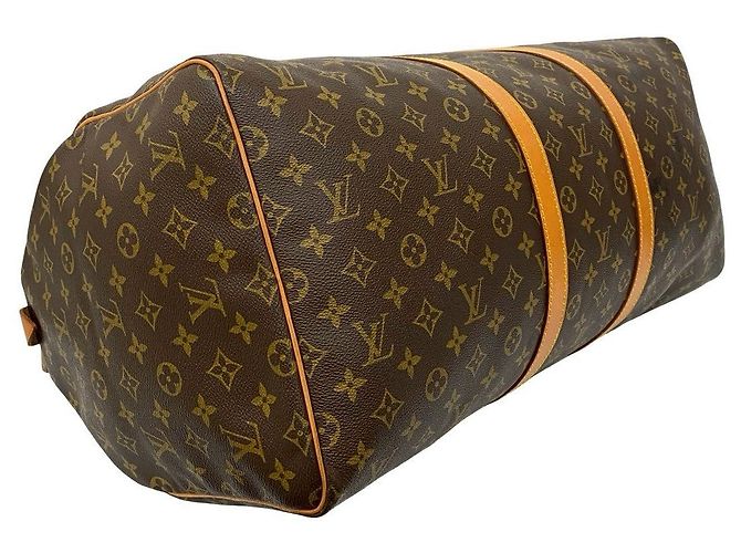 Borsa Boston Monogram Speedy Louis Vuitton Marrone - vista 8