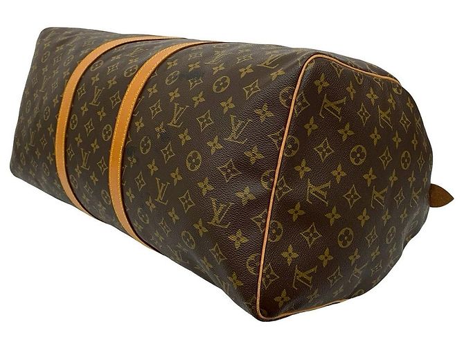 Borsa Boston Monogram Speedy Louis Vuitton Marrone - vista 9