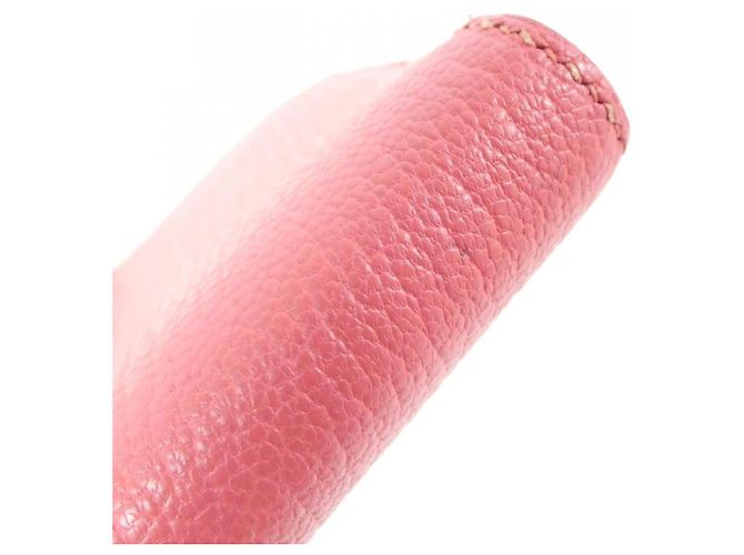 Portafoglio Compact Chevre Béarn di Hermès Rosa - vista 3