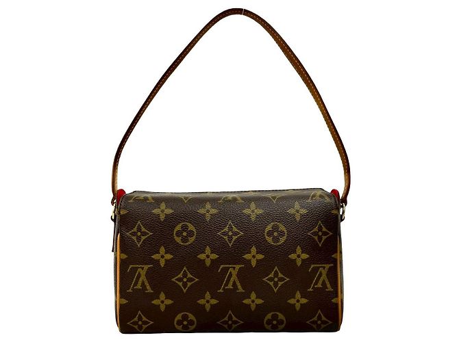 Bolso de Hombro Monogram Recital de Louis Vuitton Castaño - vista 4
