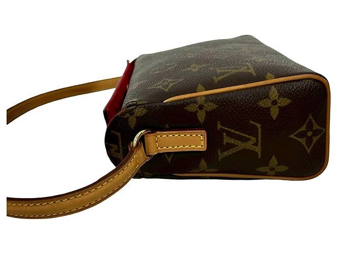 Bolso de Hombro Monogram Recital de Louis Vuitton Castaño - vista 6