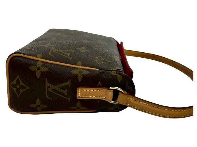 Bolso de Hombro Monogram Recital de Louis Vuitton Castaño - vista 7