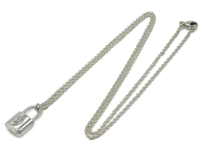 Collier Silver Lockit Louis Vuitton Argenté Métallisé - vue 2