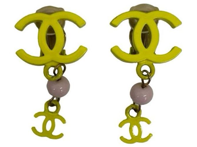 Chanel Coco Mark Ohrringe Golden Metallisch - Ansicht 5