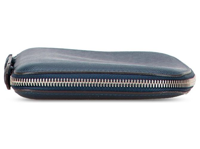 Organizer Organizzatore Louis Vuitton Taiga Atoll Blu - vista 3