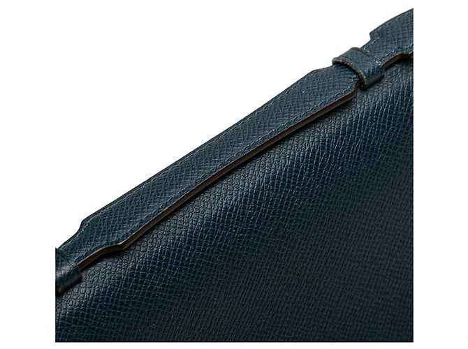 Organizer Organizzatore Louis Vuitton Taiga Atoll Blu - vista 9