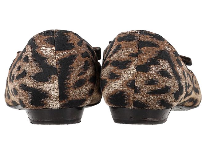 Lanvin Spitz zulaufende Slipper aus tierischem Polyester - Ansicht 5