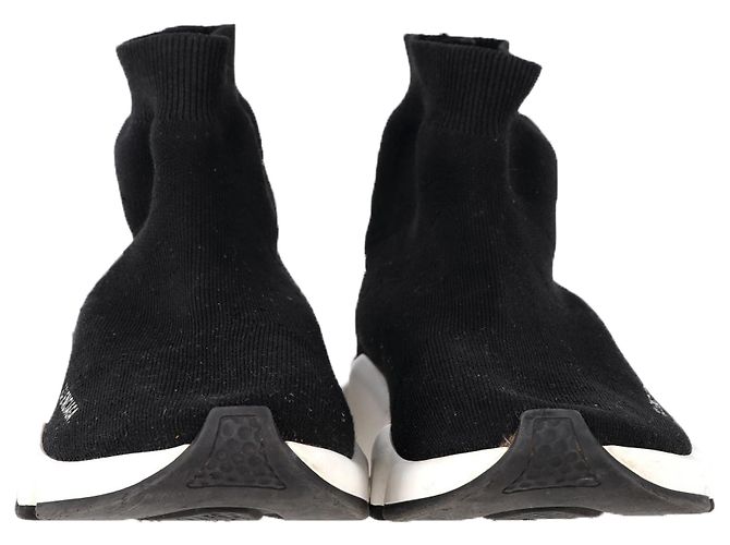 Balenciaga Speed Sneakers aus schwarzem Polyester - Ansicht 2