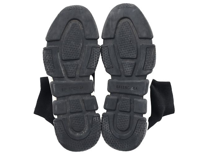 Balenciaga Speed Sneakers aus schwarzem Polyester - Ansicht 6