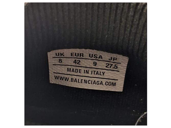 Balenciaga Speed Sneakers aus schwarzem Polyester - Ansicht 9