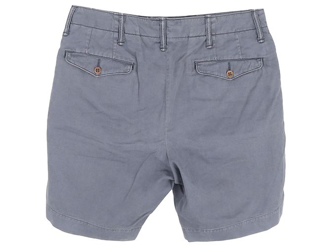 Bermuda chino ajustado Polo Ralph Lauren em algodão cinza - vista 2