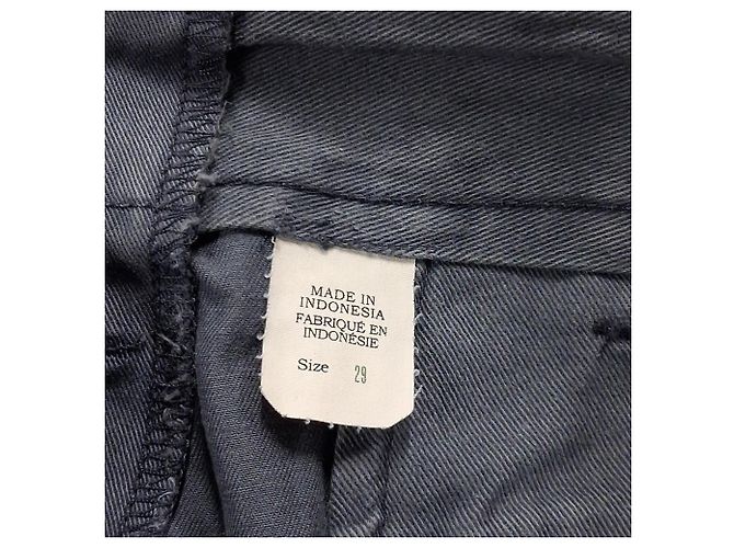 Bermuda chino ajustado Polo Ralph Lauren em algodão cinza - vista 5