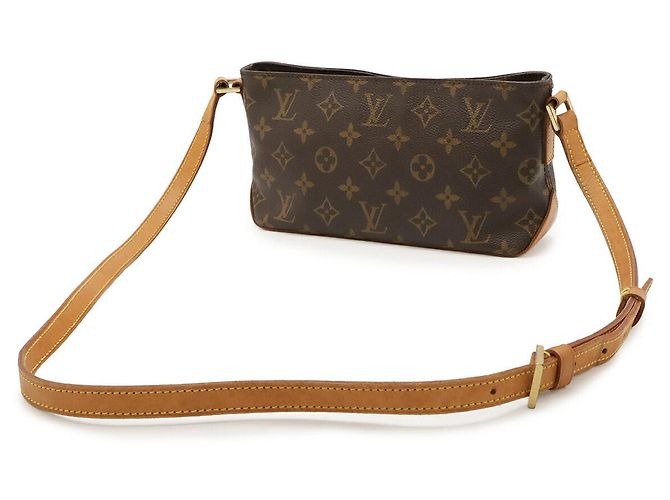 Borsa a Spalla Trotter Monogram Louis Vuitton Marrone - vista 2