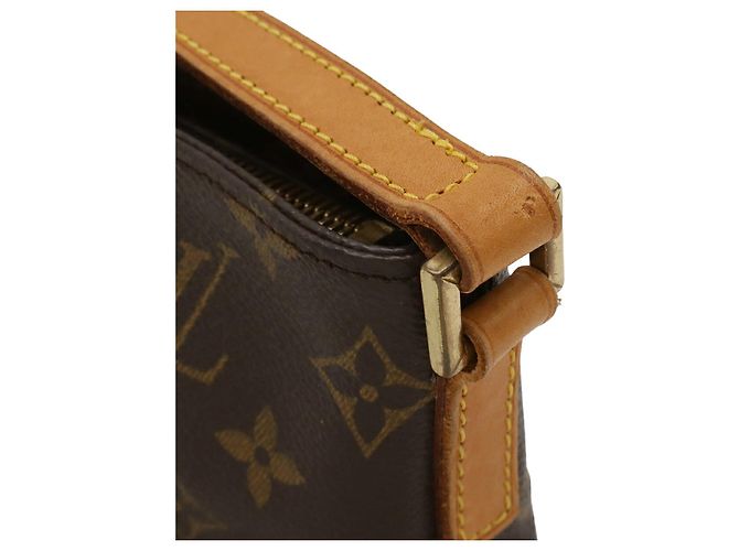 Borsa a Spalla Trotter Monogram Louis Vuitton Marrone - vista 7