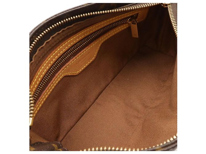 Borsa a Spalla Trotter Monogram Louis Vuitton Marrone - vista 8