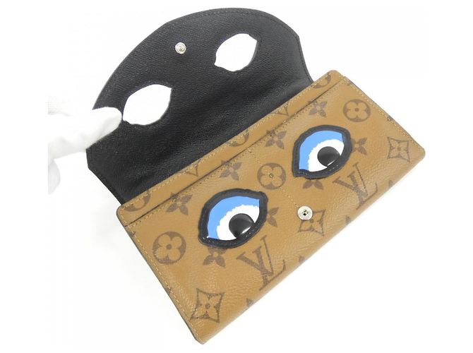 Portafoglio Monogram Sarah Louis Vuitton Marrone - vista 6