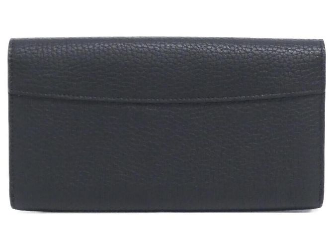 Portafoglio lungo Capucines Taurillon Louis Vuitton Nero - vista 2