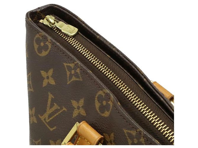 Borsa a Spalla Cabas Mezzo Monogram Louis Vuitton Marrone - vista 5