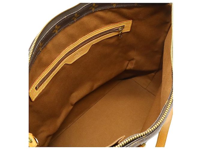 Borsa a Spalla Cabas Mezzo Monogram Louis Vuitton Marrone - vista 6