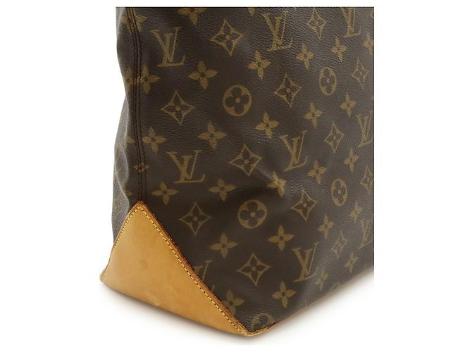 Borsa a Spalla Cabas Mezzo Monogram Louis Vuitton Marrone - vista 8