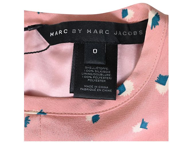Red Valentino Vestido Mini Impreso Marc by Marc Jacobs Rosa - vista 4