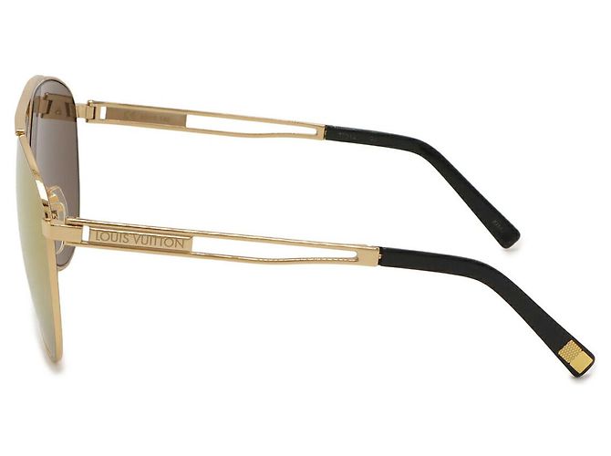 Occhiali da sole Tonka Pilot Louis Vuitton D'oro Metallico - vista 2