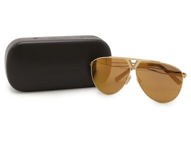 Occhiali da sole Tonka Pilot Louis Vuitton D'oro Metallico - vista 5