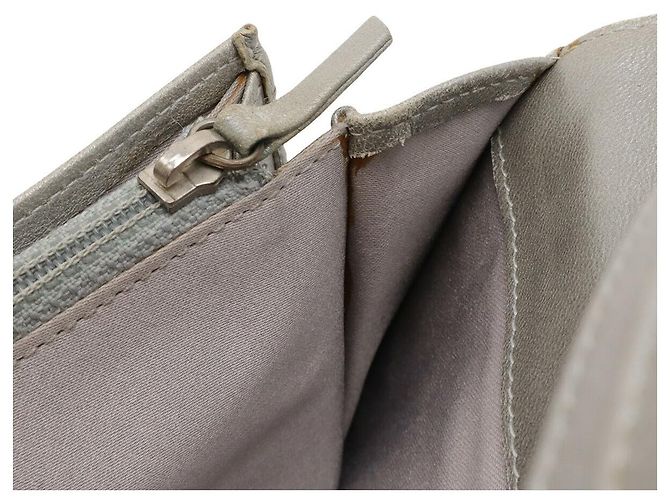 Chanel Camellia Leder Langbörse Schwarz - Ansicht 5