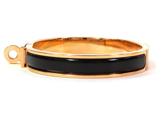 Hermès Mini Click Kelly Armband Schwarz - Ansicht 8