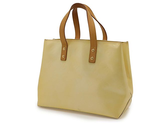 Borsa Reade PM Monogram Vernis Louis Vuitton Giallo - vista 2