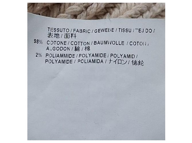 Everyday Balenciaga Strickpullover mit Rollkragen aus beigem Baumwoll - Ansicht 5
