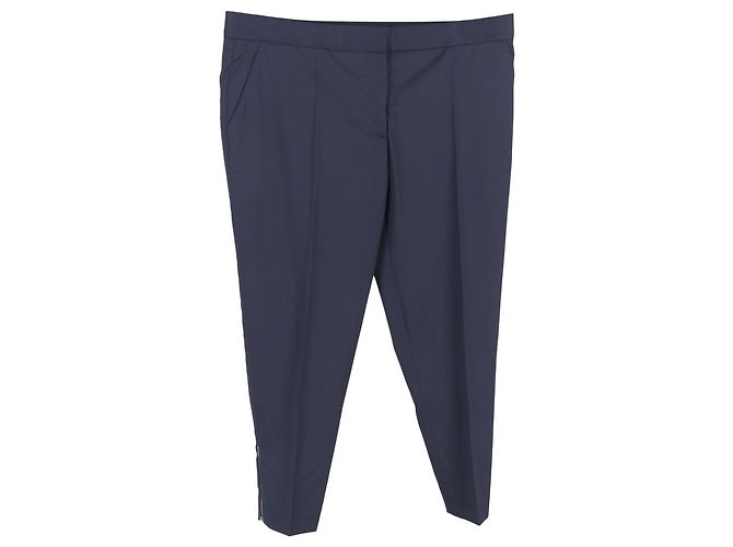 Stella Mc Cartney Blazer e pantaloni a un bottone Stella McCartney in lana blu navy - vista 4