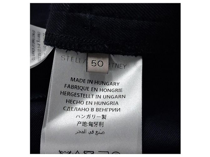 Stella Mc Cartney Blazer e pantaloni a un bottone Stella McCartney in lana blu navy - vista 9