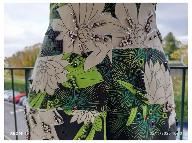 Vestido de seda con strass 3.1 Phillip Lim Multicolor - vista 5