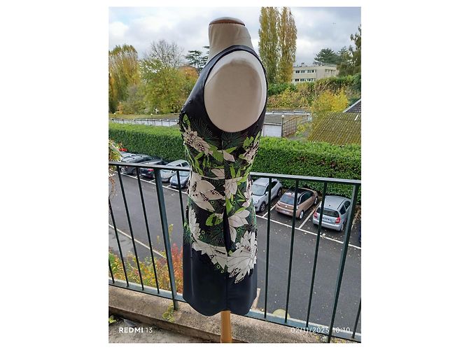 Vestido de seda con strass 3.1 Phillip Lim Multicolor - vista 8