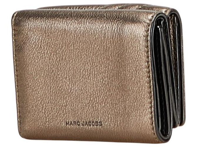 MARC JACOBS La cartera de cuero trifold Glam Shot - vista 2