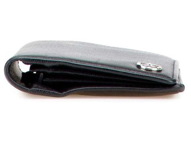 Timeless Cartera larga de cuero Chanel Coco Button Negro - vista 3