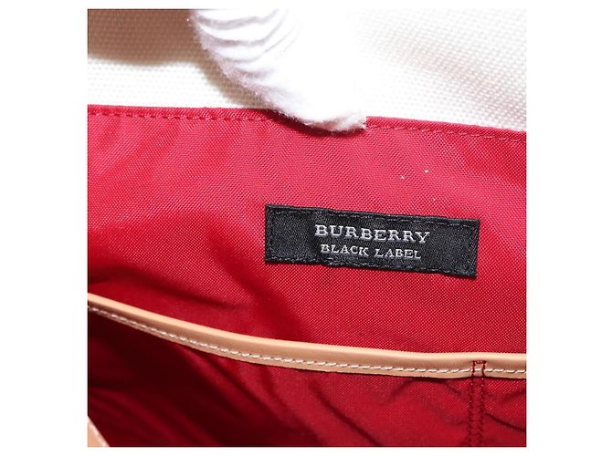 Burberry Black Label Canvas Bianco - vista 6