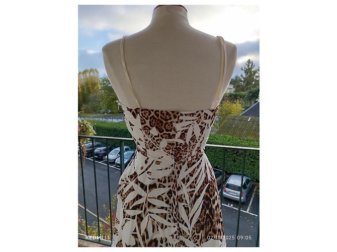 Vestido Blumarine de algodón y viscosa Multicolor - vista 10