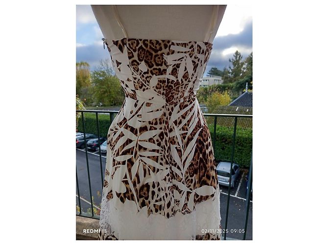 Vestido Blumarine de algodón y viscosa Multicolor - vista 11