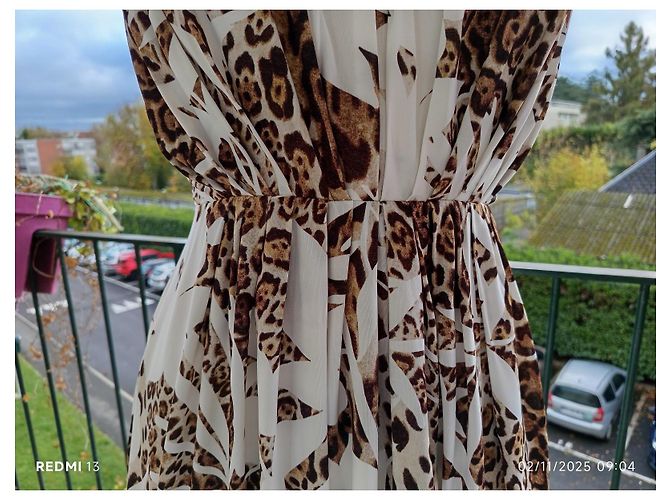 Vestido Blumarine de algodón y viscosa Multicolor - vista 4