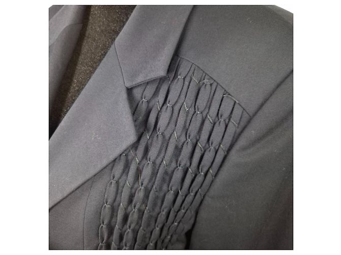 Cento x Cento von Iceberg Jacke mit geraffter Dekoration Marineblau - Ansicht 6