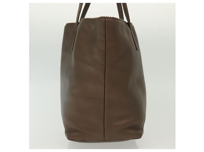 Borsa Anagram Loewe in pelle Marrone - vista 3