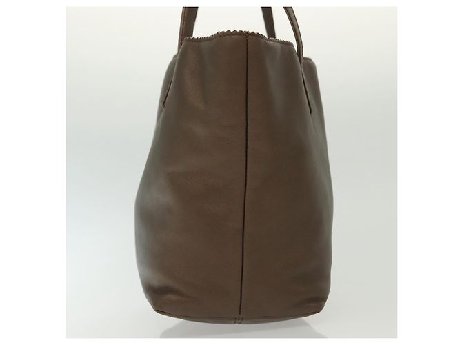 Borsa Anagram Loewe in pelle Marrone - vista 4